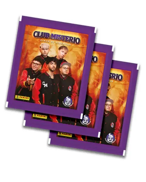 Pack 1 álbum + 40 sobres de figuritas CLUB MISTERIO — imagen 2